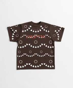 【26AUTUMN PRE-ORDER】Laser-Cut Motif Logo T-Shirt