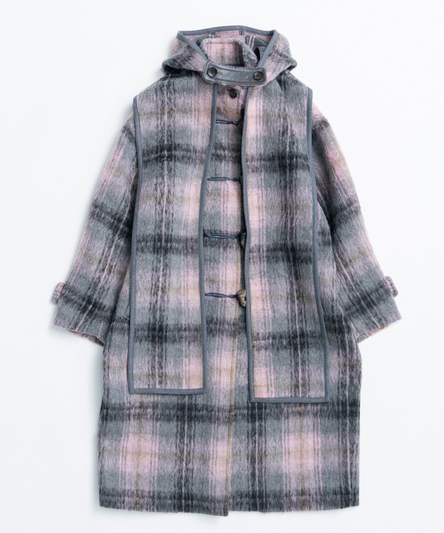 [26WINTER COLLECTION] 粗呢围巾外套