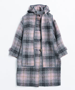 [26WINTER COLLECTION] 粗呢围巾外套