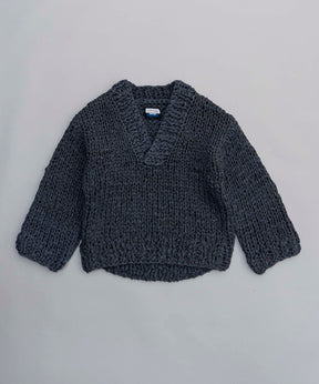 【SALE】Prime-Over Hand Knit Chain Mail Pullover
