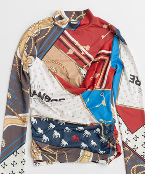 【26AUTUMN PRE-ORDER】CHAMBRE Scarf Top