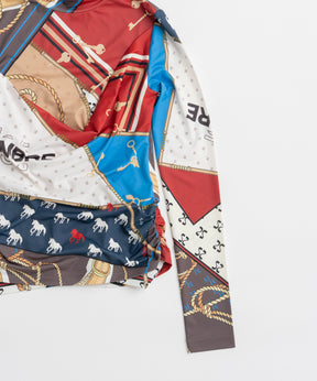 【26AUTUMN PRE-ORDER】CHAMBRE Scarf Top