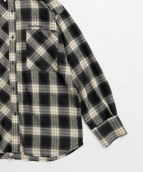 [24Autumn Pre-Order] Random Checkered Oversized Shirt