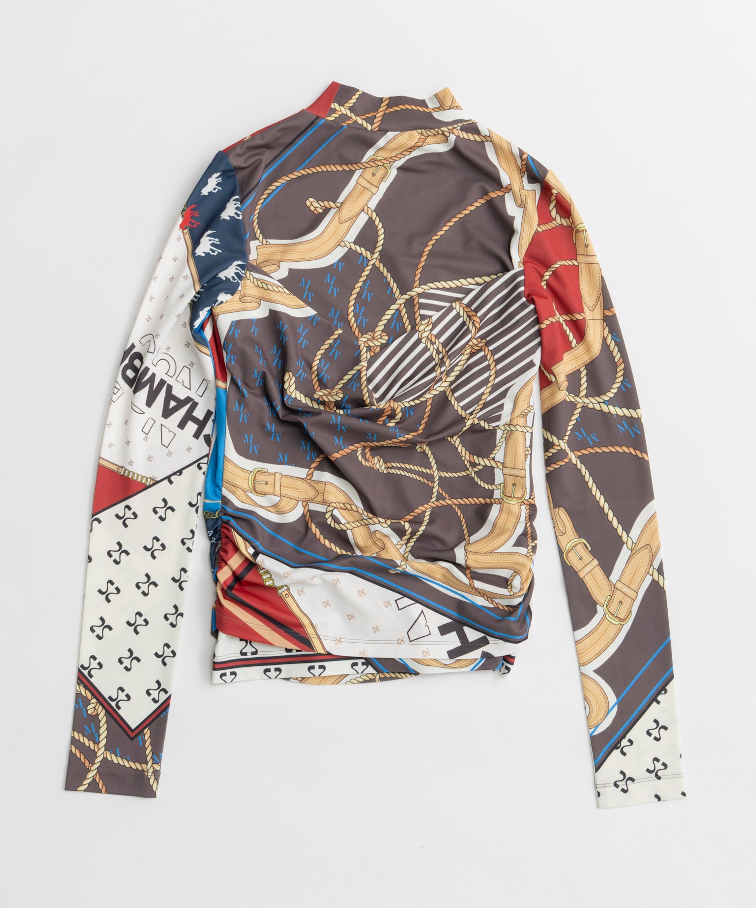 【26AUTUMN PRE-ORDER】CHAMBRE Scarf Top