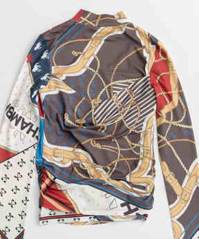 【26AUTUMN PRE-ORDER】CHAMBRE Scarf Top