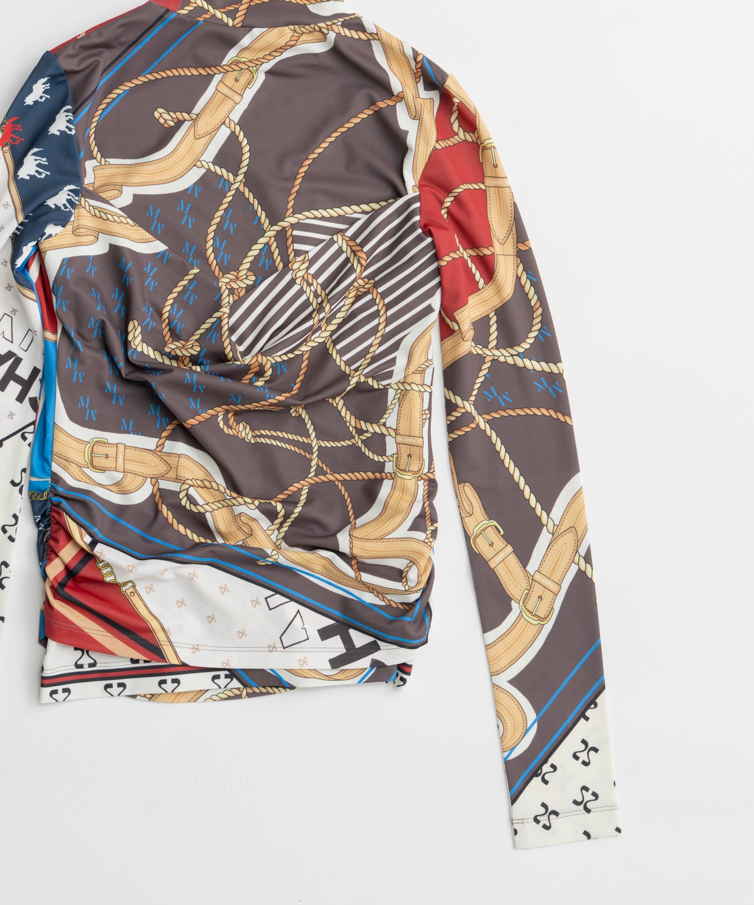 【26AUTUMN PRE-ORDER】CHAMBRE Scarf Top