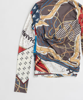 【26AUTUMN PRE-ORDER】CHAMBRE Scarf Top