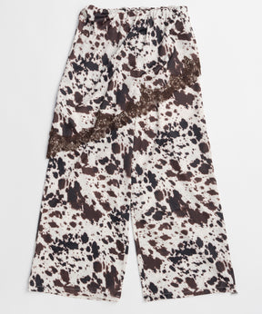 【PRE-ORDER】Wrap Satin Lace Pants