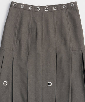 [2026Summer PRE-ORDER] Eyelet Pleated Skirt