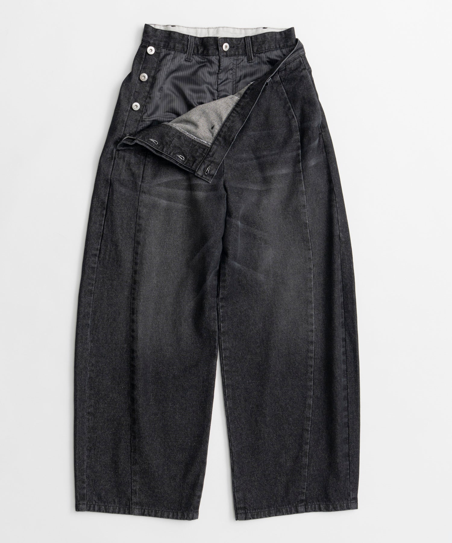 【26AUTUMN PRE-ORDER】2WAY Turn-Back Denim