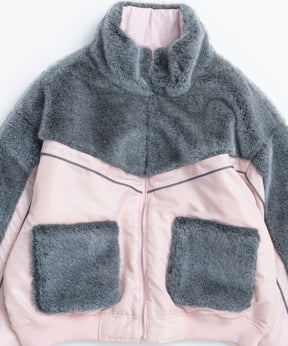【26WINTER PRE-ORDER】Reversible Fur Blouson