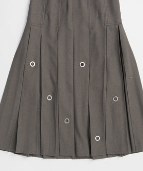 [2026Summer PRE-ORDER] Eyelet Pleated Skirt