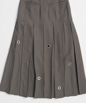 [2026Summer PRE-ORDER] Eyelet Pleated Skirt