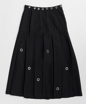 [2026Summer PRE-ORDER] Eyelet Pleated Skirt