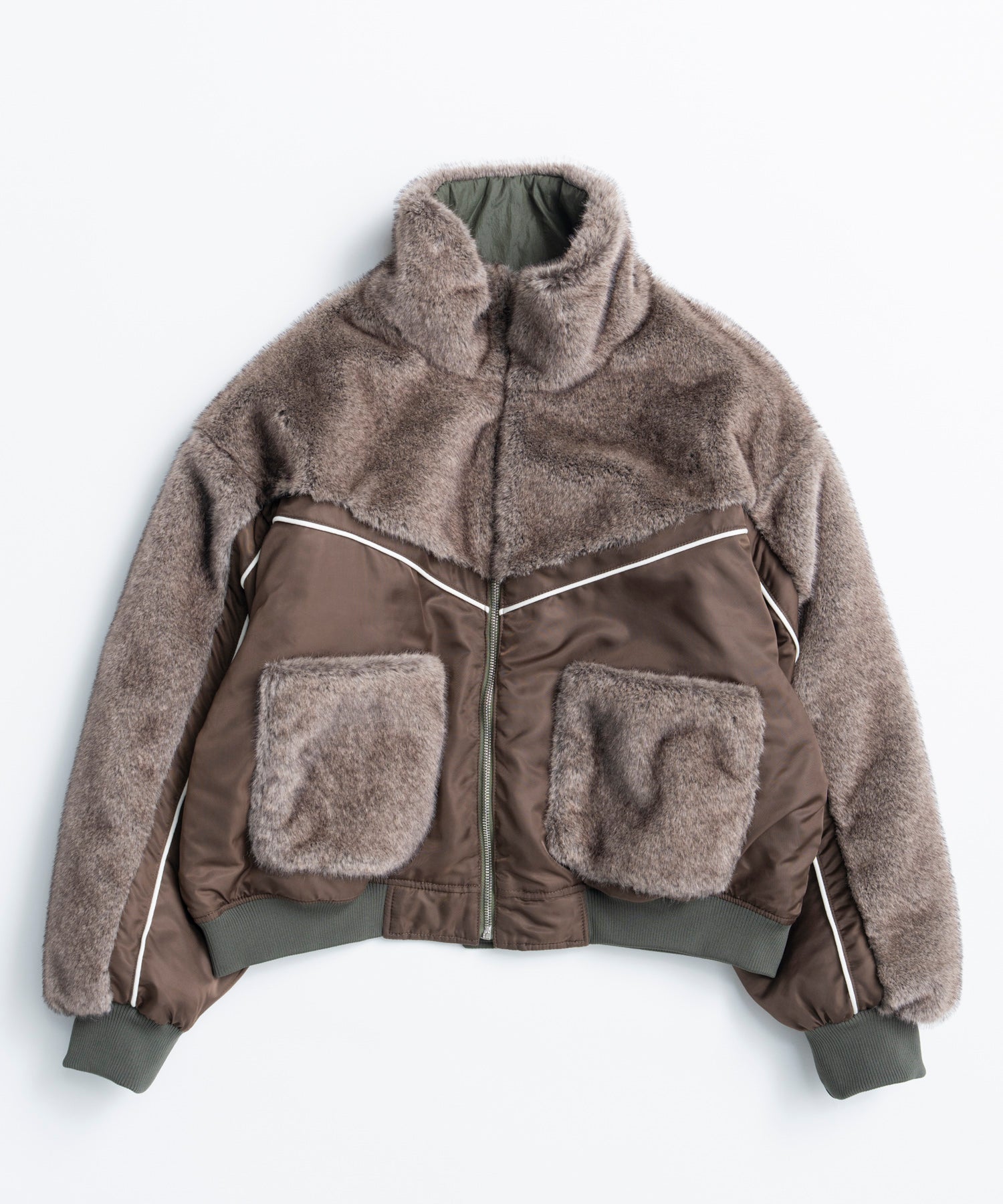 【26WINTER PRE-ORDER】Reversible Fur Blouson