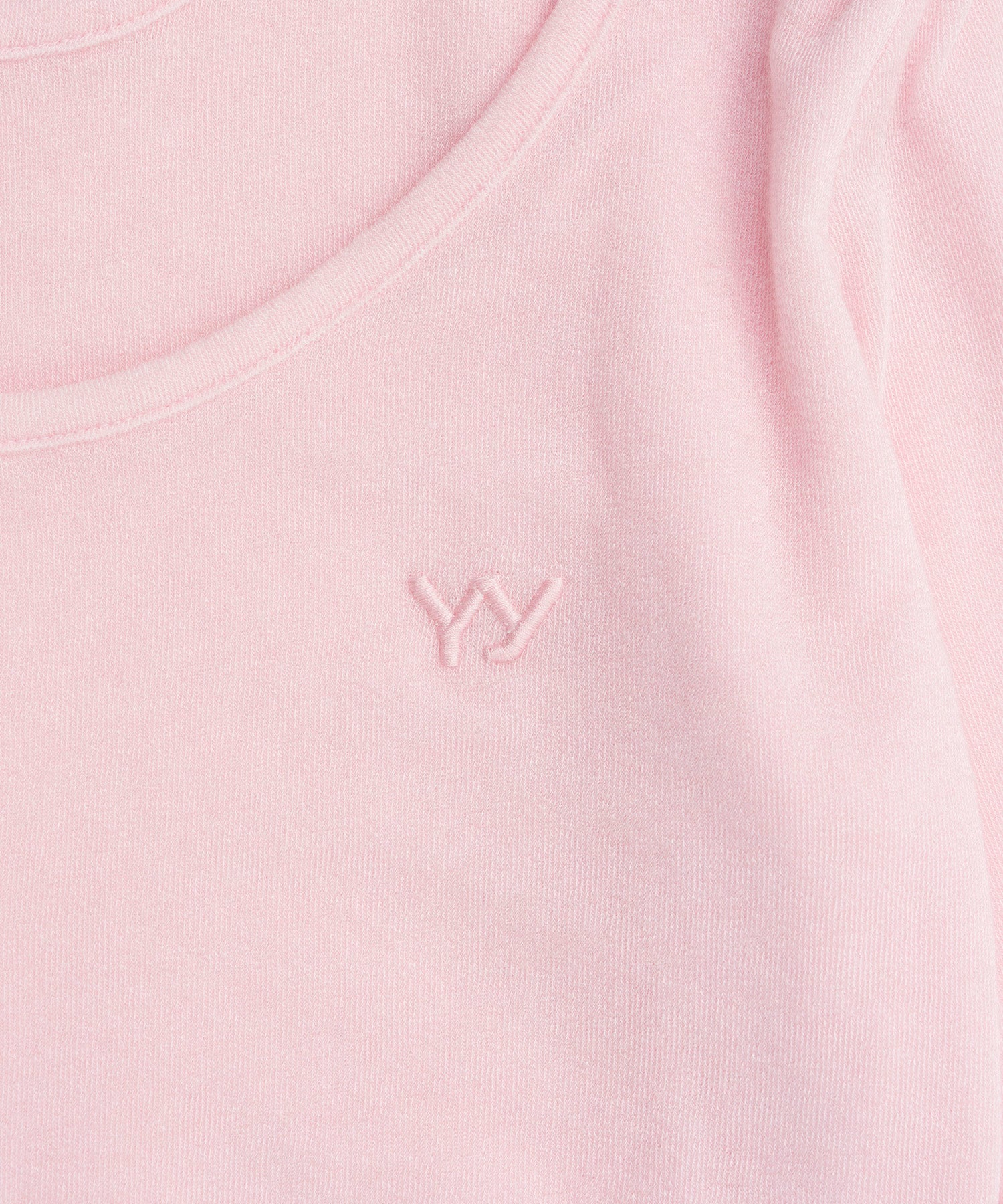 【OPEN YY】Knitted LAYERED HENLEY LOUNGE TEE