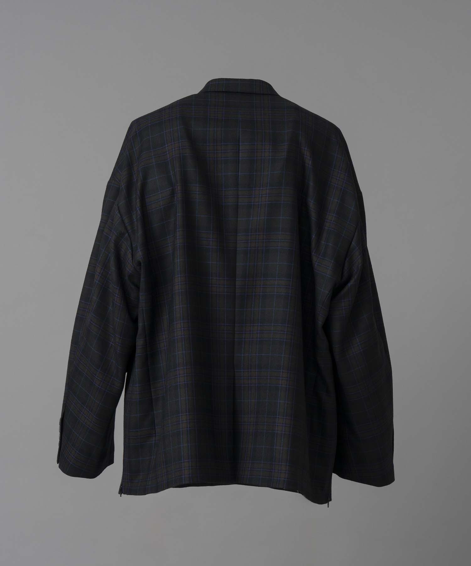 [Italian Dead Stock Fabric] Prime-OVER DOUBLE BREASTED JACKET