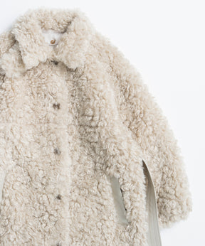 [26WINTER COLLECTION] 多种面料长款蟒蛇大衣