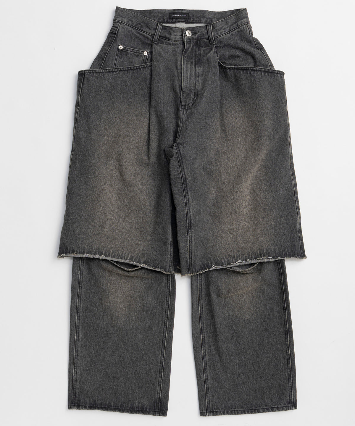 [2026Summer PRE-ORDER] Layered Denim Pants