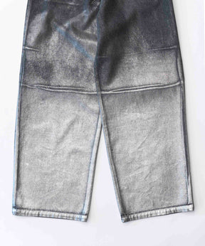 Glitter Foil Handouted Denim