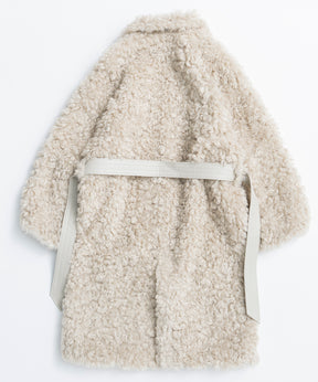 [26WINTER COLLECTION] 多种面料长款蟒蛇大衣