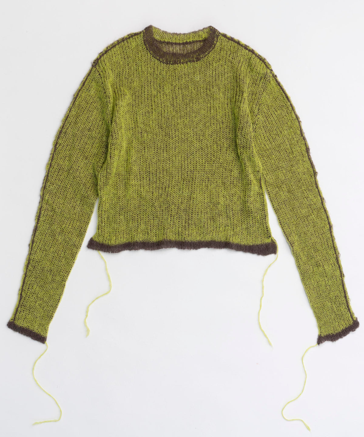 【24AUTUMN PRE-ORDER】Reversible Mohair Knit Pullover
