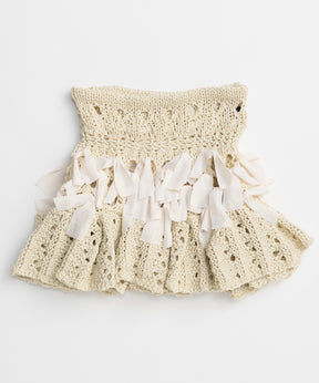 2路Knit Flare Bustier