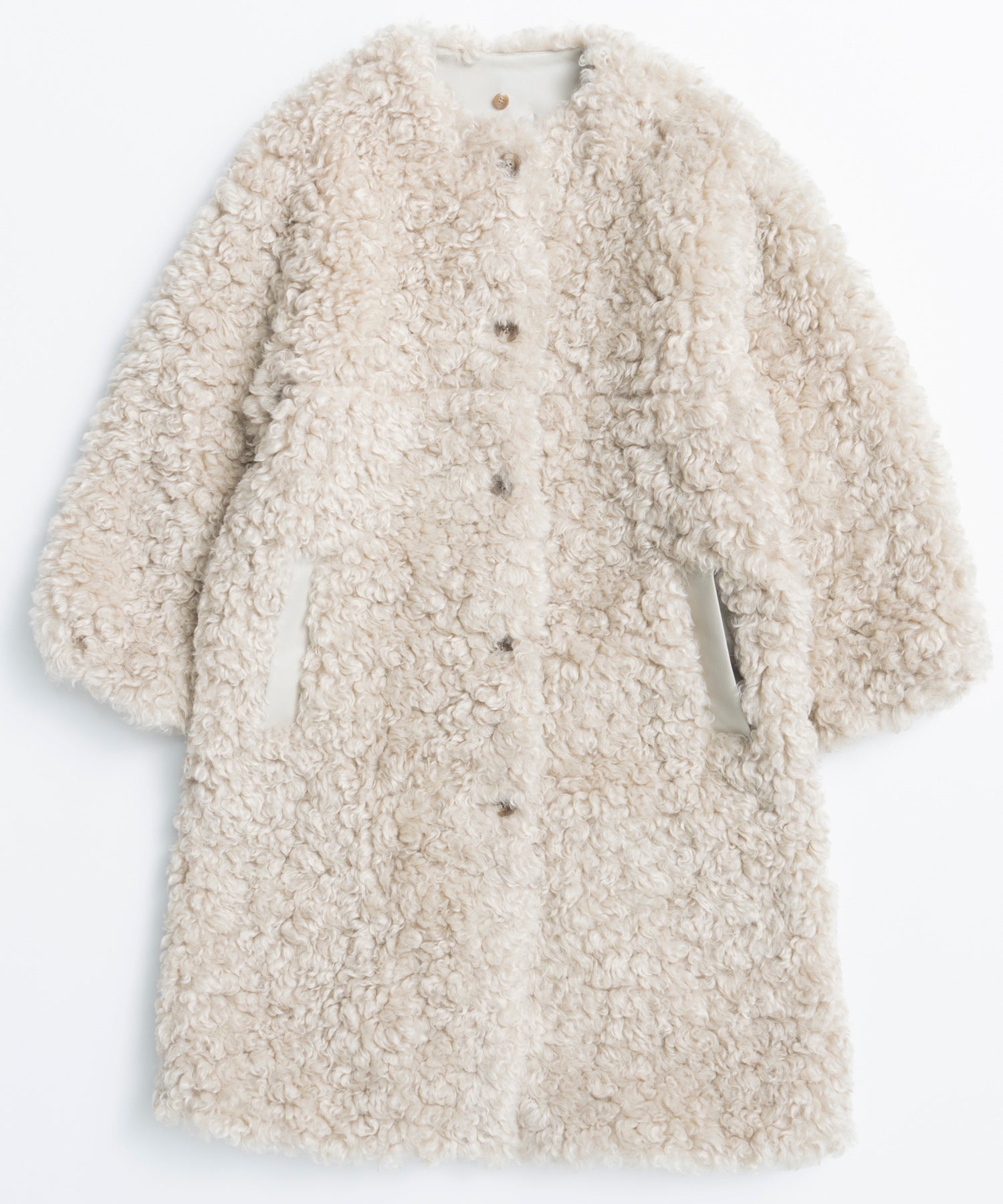 [26WINTER COLLECTION] 多种面料长款蟒蛇大衣