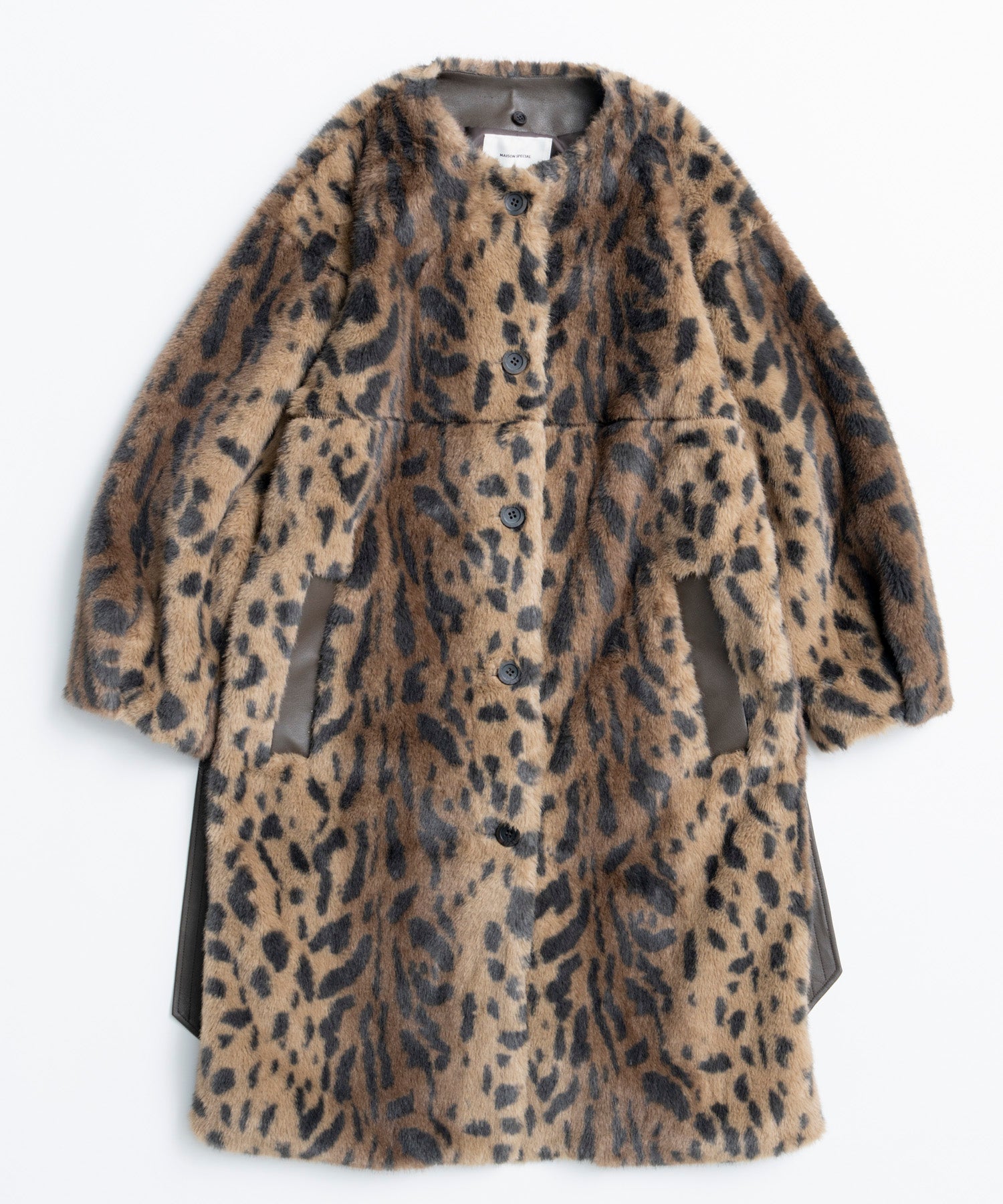[26WINTER COLLECTION] 多种面料长款蟒蛇大衣