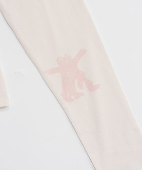 【OPEN YY】Knitted BEADED I LOVE YY TEE