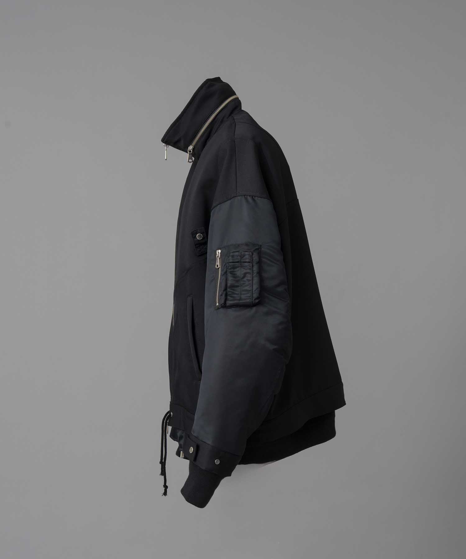 【24AW PRE-ORDER】Prime-Over Docking Stand Collar Blouson