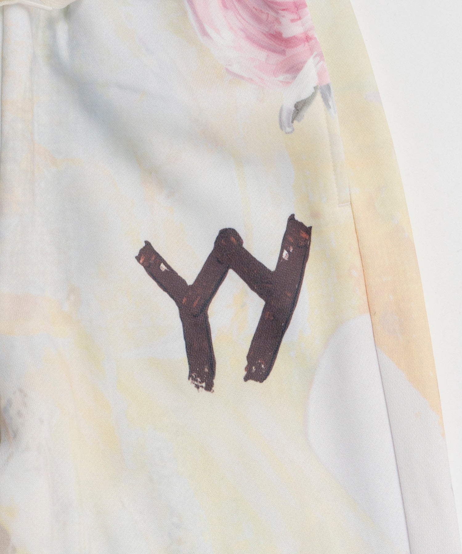 【OPEN YY】Knitted GRAPHIC LAYERED KNEE SOCKS PANTS