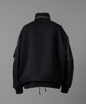 [24AW Pre-Order] Washed NYLON Prime-Over Metal Plate Blouson (Copy)