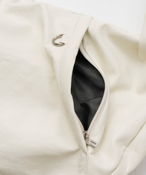 【26AUTUMN PRE-ORDER】Leather-Like Round Shoulder Bag