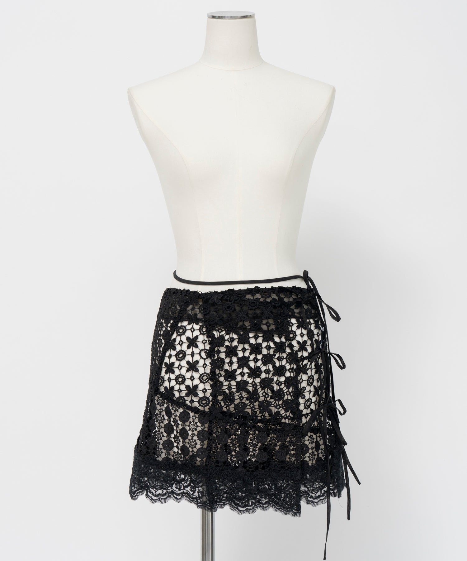 【26AUTUMN PRE-ORDER】Multi-Way Lace Wrap Skirt