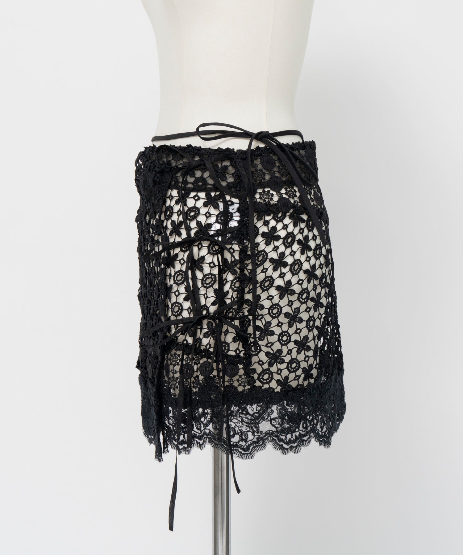 【26AUTUMN PRE-ORDER】Multi-Way Lace Wrap Skirt