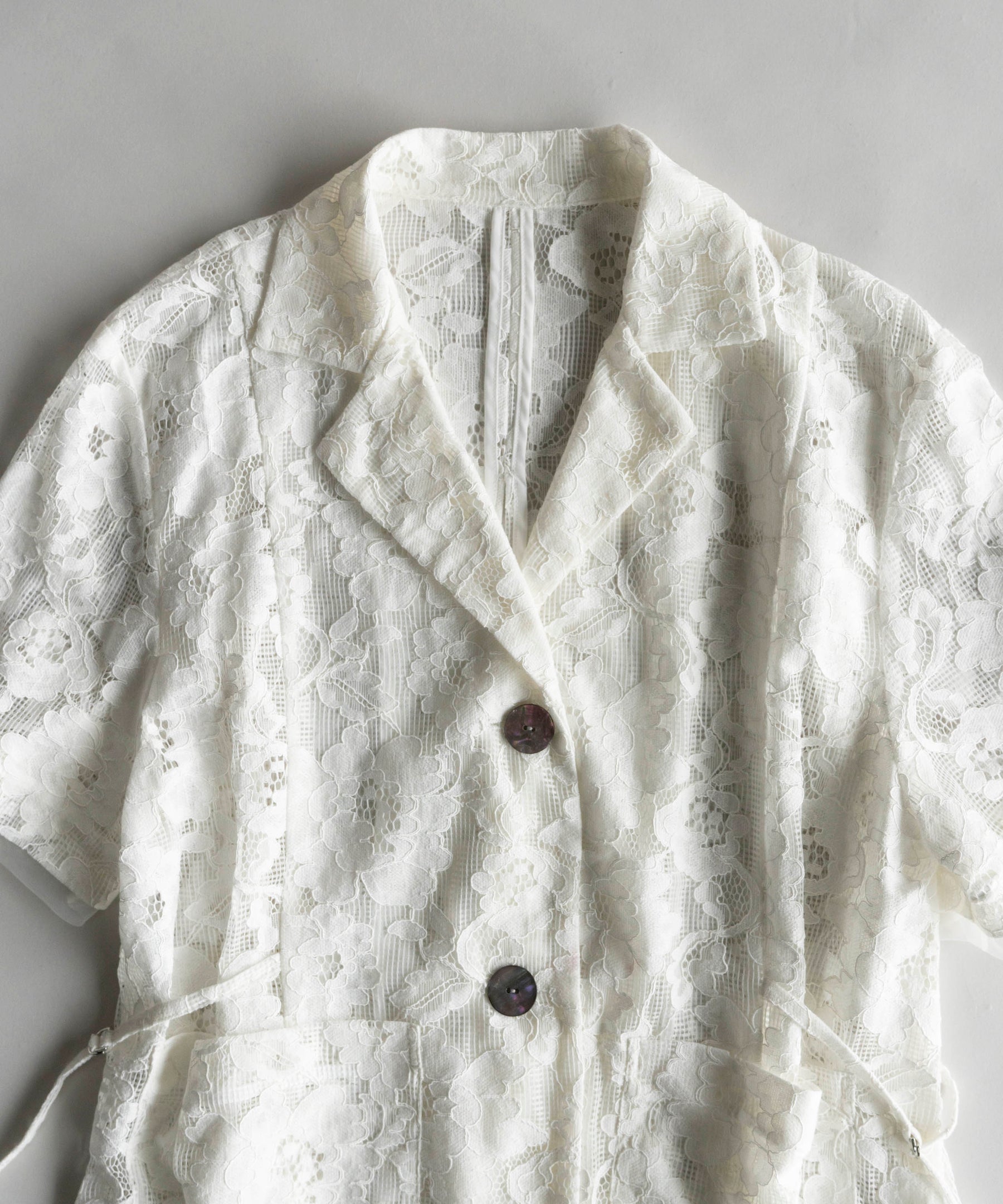 【SALE】Lace Half Sleeve Jacket