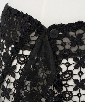 【26AUTUMN PRE-ORDER】Multi-Way Lace Wrap Skirt