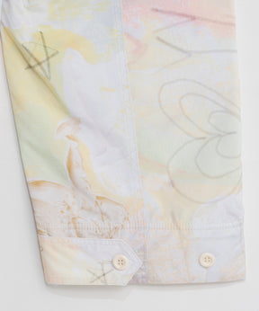 【OPEN YY】Woven GRAPHIC WRAP PADDED PANTS