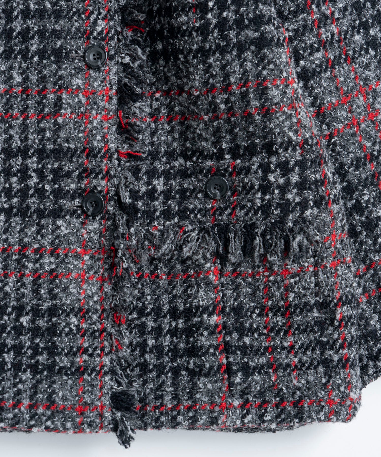 【26WINTER COLLECTION】Double-Breasted Tweed Midi Coat