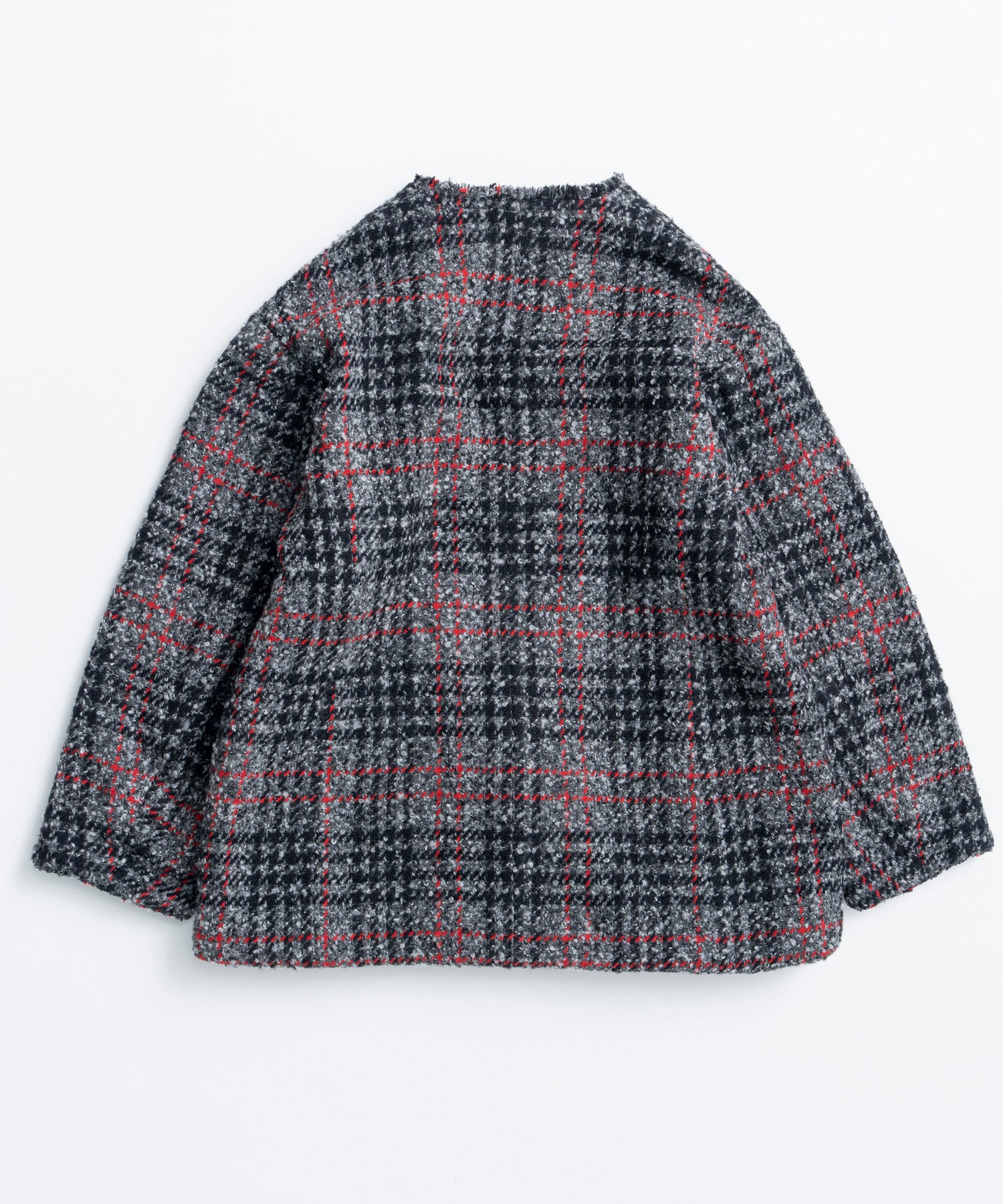 【26WINTER COLLECTION】Double-Breasted Tweed Midi Coat
