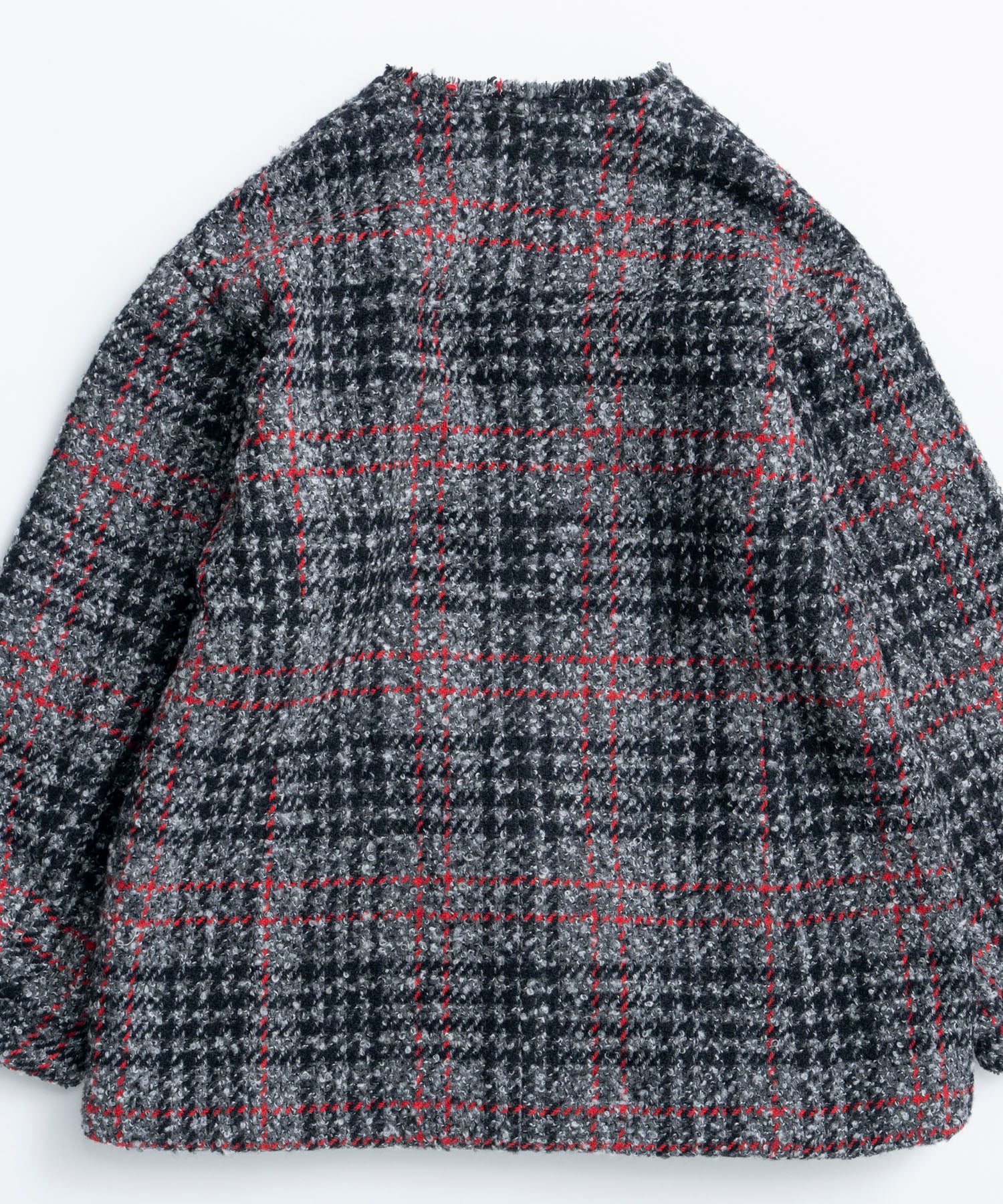 【26WINTER COLLECTION】Double-Breasted Tweed Midi Coat