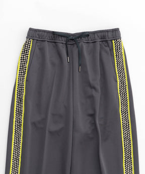 [SALE] Knit Tape Side LINE Wide Pants