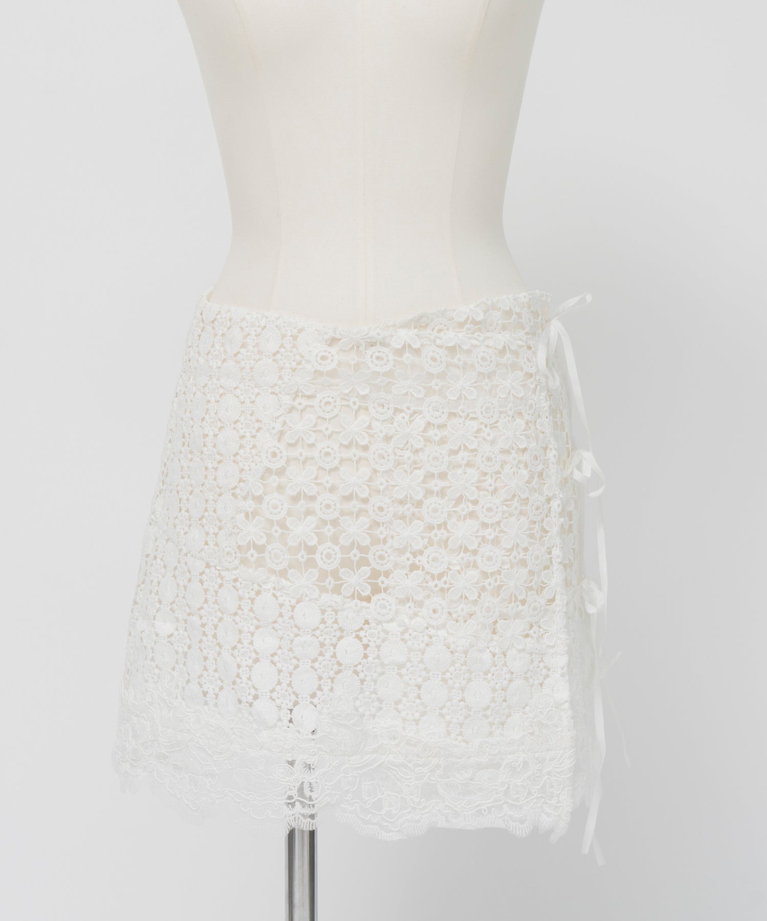 【26AUTUMN PRE-ORDER】Multi-Way Lace Wrap Skirt