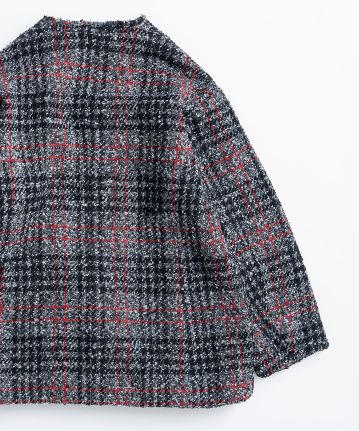 【26WINTER COLLECTION】Double-Breasted Tweed Midi Coat