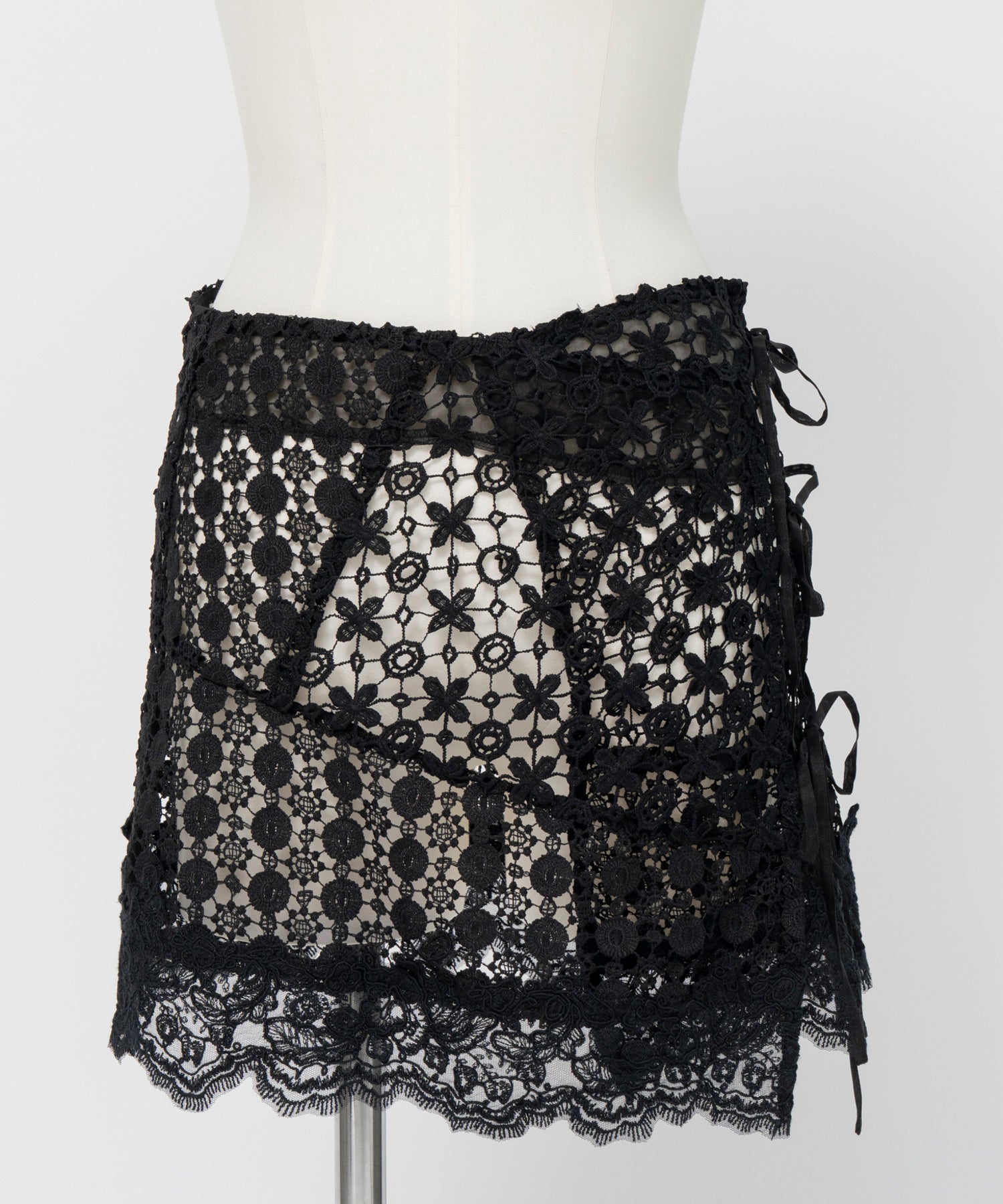 【26AUTUMN PRE-ORDER】Multi-Way Lace Wrap Skirt