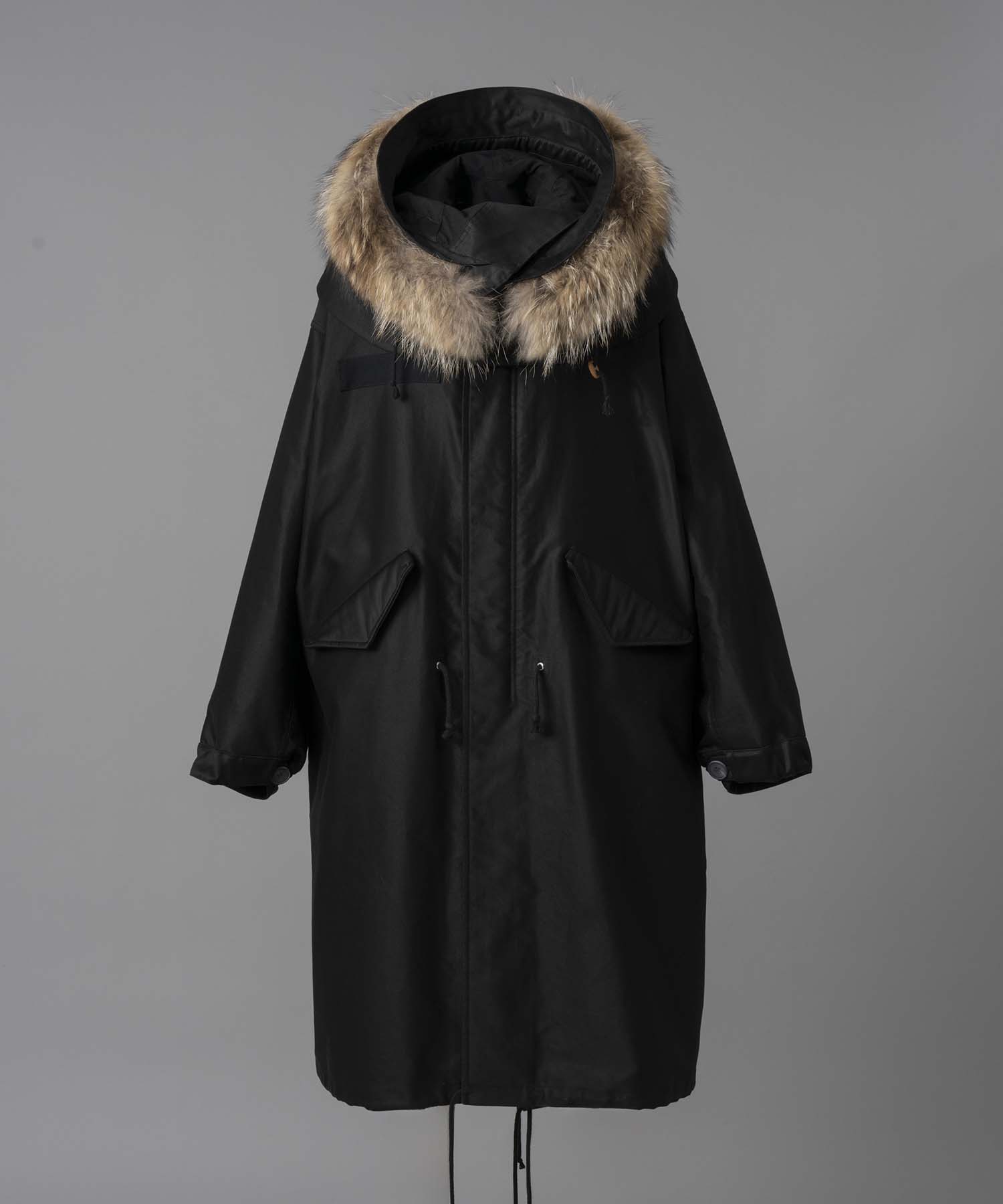 【24AW PRE-ORDER】Prime-Over M-65 Mods Coat Combined With MA-1 Flight Jacket