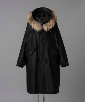 [24AW Pre-Order] SUPER140S Prime-Over Melton Balmachan Coat (Copy)