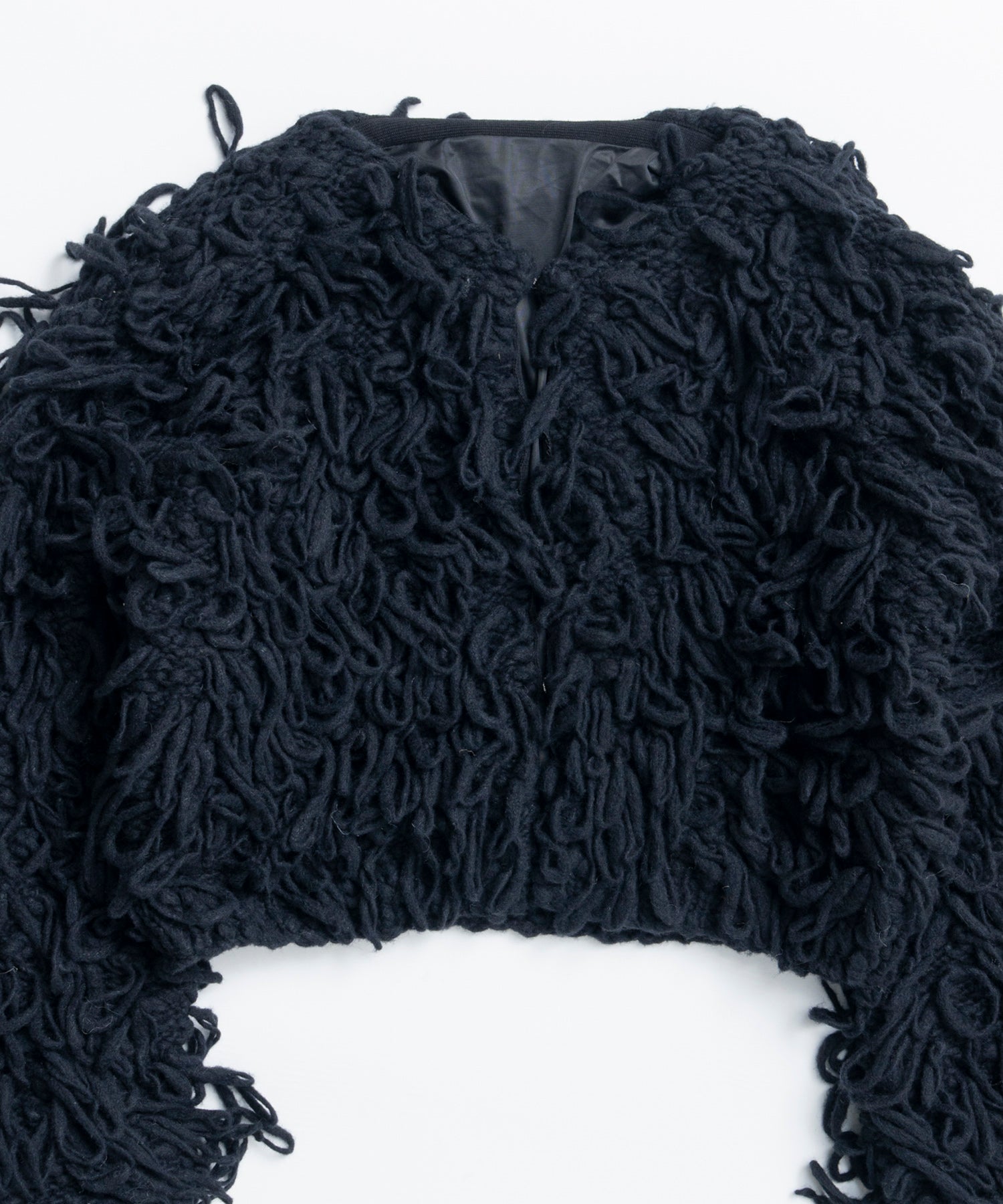 【26WINTER PRE-ORDER】Hand-Loop Knit Blouson