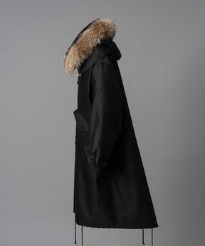 [24AW Pre-Order] SUPER140S Prime-Over Melton Balmachan Coat (Copy)